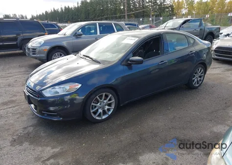 2013 Dodge Dart Sxt из США, поврежденный, VIN 1C3CDFBA1DD204707